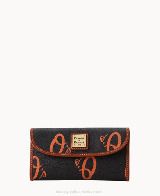 Dooney & Bourke mlb kontinental kobling JV0J4752 tilbehør orioler