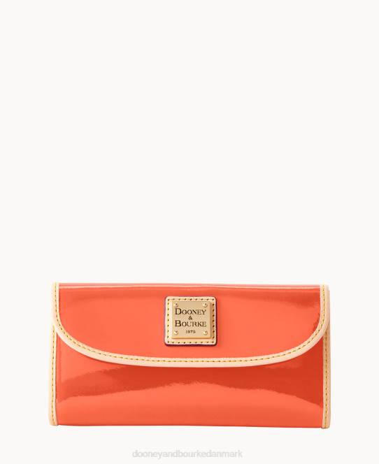 Dooney & Bourke patenteret kontinental kobling JV0J4494 tilbehør koral