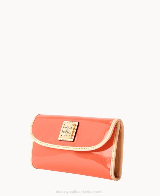 Dooney & Bourke patenteret kontinental kobling JV0J4494 tilbehør koral