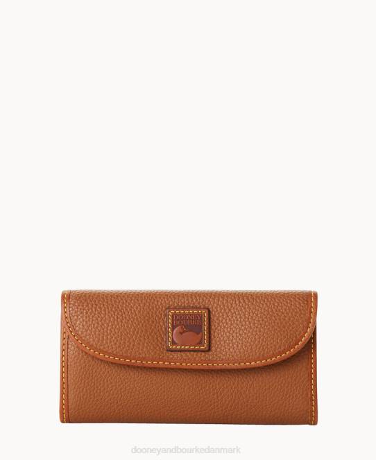 Dooney & Bourke pebble grain kontinental kobling JV0J4036 tilbehør karamel