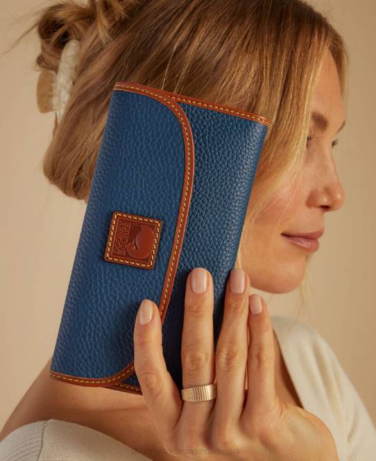 Dooney & Bourke pebble grain kontinental kobling JV0J4036 tilbehør karamel