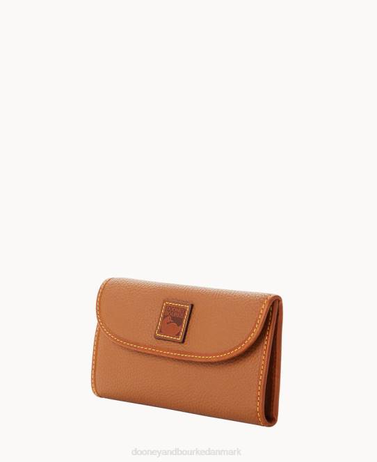 Dooney & Bourke pebble grain kontinental kobling JV0J4036 tilbehør karamel