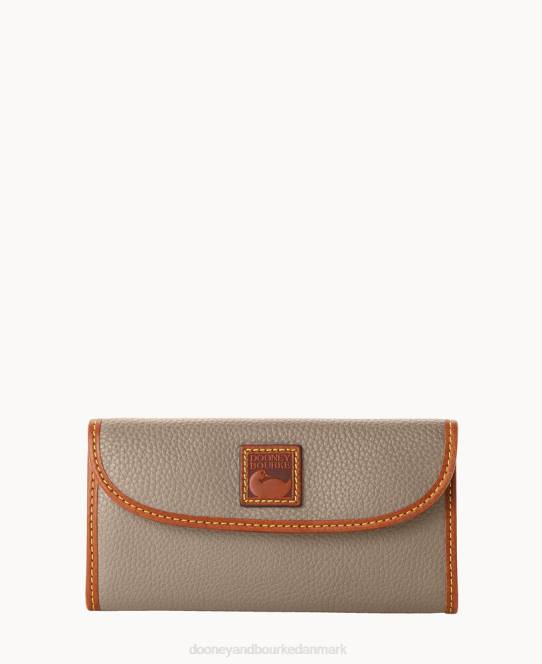 Dooney & Bourke pebble grain kontinental kobling JV0J4040 tilbehør taupe