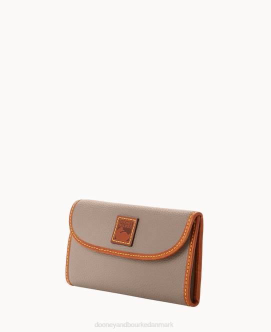 Dooney & Bourke pebble grain kontinental kobling JV0J4040 tilbehør taupe