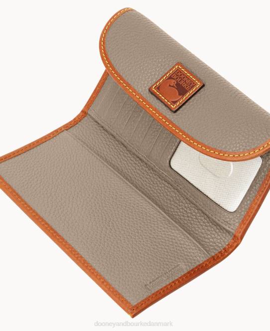 Dooney & Bourke pebble grain kontinental kobling JV0J4040 tilbehør taupe
