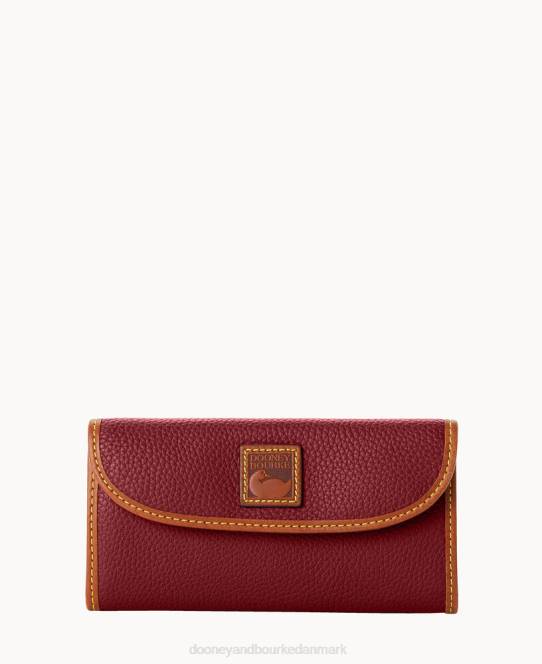 Dooney & Bourke pebble grain kontinental kobling JV0J4047 tilbehør vin