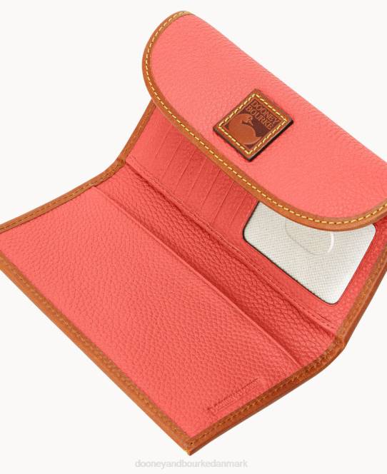 Dooney & Bourke pebble grain kontinental kobling JV0J4050 tilbehør geranium