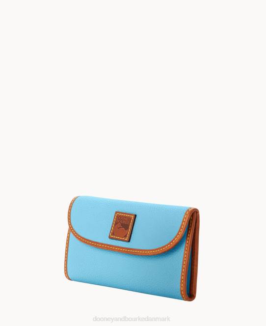 Dooney & Bourke pebble grain kontinental kobling JV0J4051 tilbehør Himmelblå