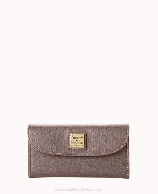 Dooney & Bourke saffiano kontinental clutch JV0J4850 tilbehør taupe