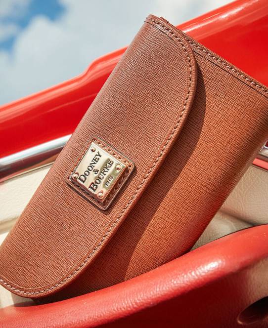 Dooney & Bourke saffiano kontinental clutch JV0J4851 tilbehør rødme