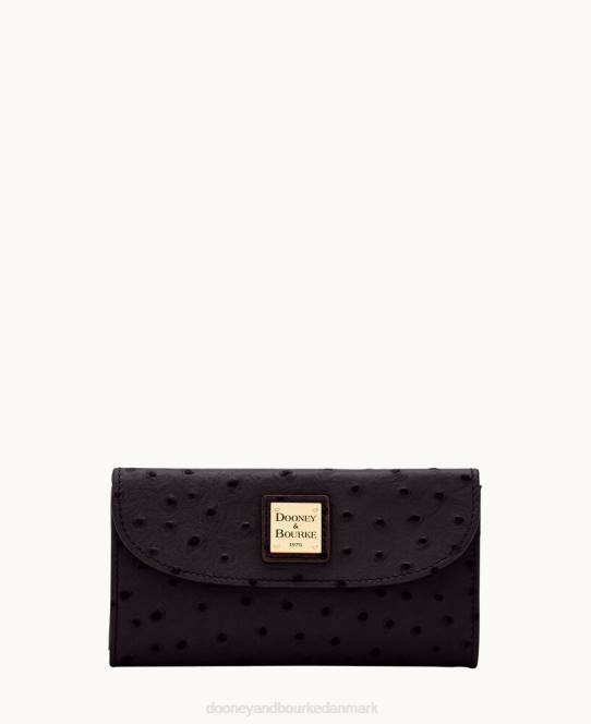 Dooney & Bourke struds kontinental clutch JV0J4112 tilbehør sort