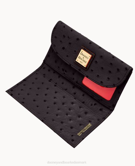 Dooney & Bourke struds kontinental clutch JV0J4112 tilbehør sort