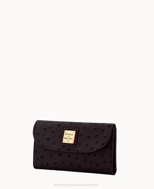 Dooney & Bourke struds kontinental clutch JV0J4113 tilbehør sort
