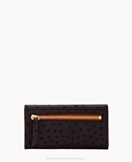 Dooney & Bourke struds kontinental clutch JV0J4113 tilbehør sort