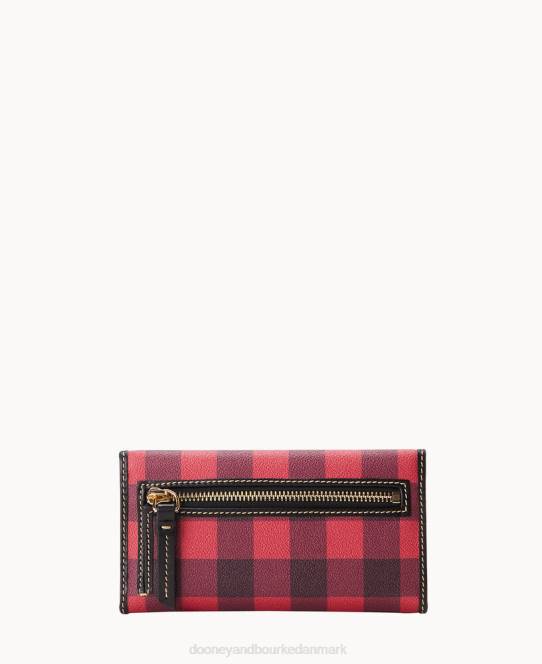 Dooney & Bourke tucker kontinental kobling JV0J4806 tilbehør rød
