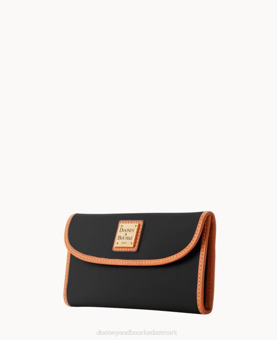 Dooney & Bourke wexford læder kontinental clutch JV0J4525 tilbehør sort