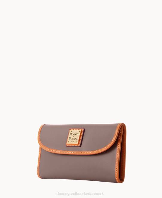 Dooney & Bourke wexford læder kontinental clutch JV0J4527 tilbehør taupe