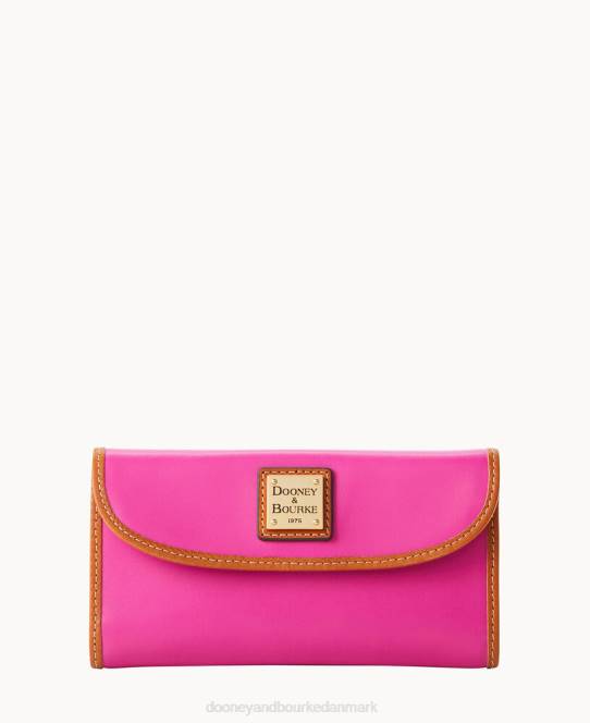 Dooney & Bourke wexford læder kontinental clutch JV0J4530 tilbehør magenta