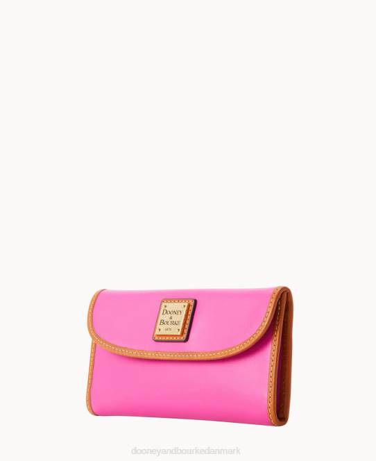 Dooney & Bourke wexford læder kontinental clutch JV0J4530 tilbehør magenta