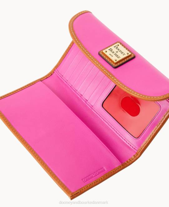 Dooney & Bourke wexford læder kontinental clutch JV0J4530 tilbehør magenta
