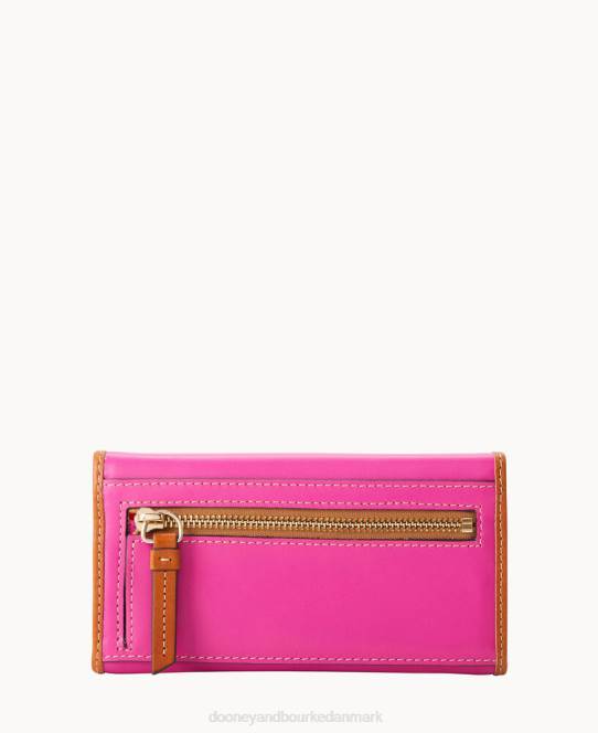 Dooney & Bourke wexford læder kontinental clutch JV0J4530 tilbehør magenta