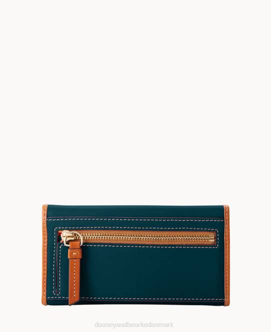 Dooney & Bourke wexford læder kontinental clutch JV0J4531 tilbehør dyb krikand