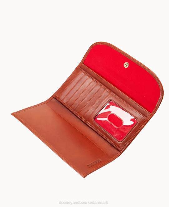 Dooney & Bourke windsor kontinental kobling JV0J4809 tilbehør rød