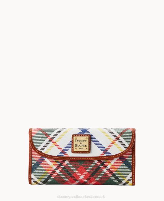 Dooney & Bourke windsor kontinental kobling JV0J4810 tilbehør hvid