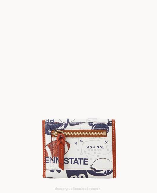 Dooney & Bourke collegiate penn state flap kreditkort pung JV0J4613 tilbehør Penn State University