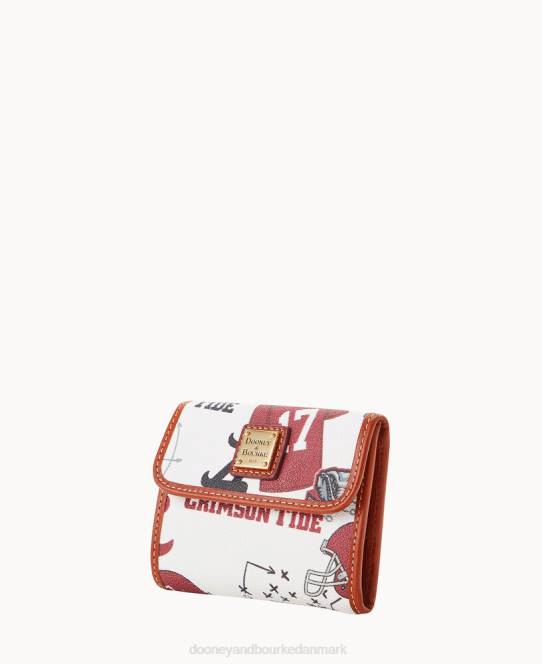 Dooney & Bourke collegiate university of alabama flap kreditkort tegnebog JV0J4619 tilbehør universitetet i alabama