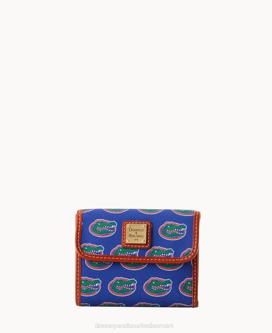 Dooney & Bourke collegiate university of florida flap kreditkort tegnebog JV0J4615 tilbehør u af florida