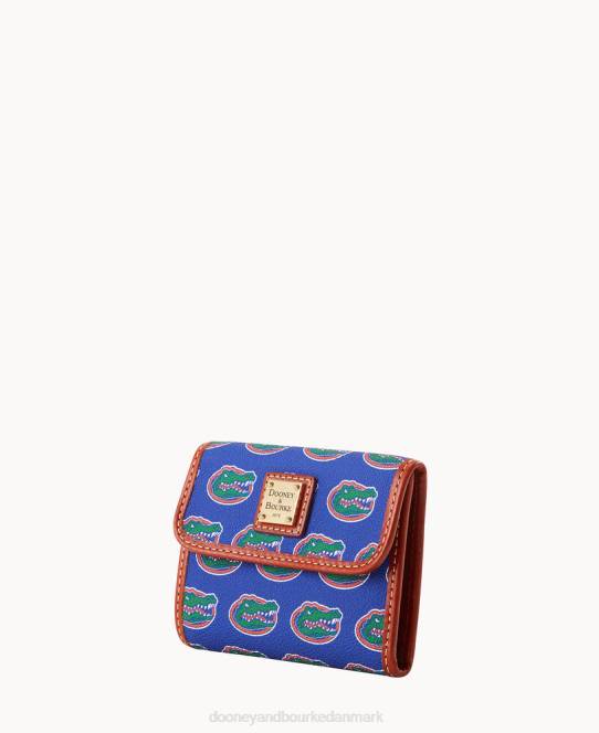 Dooney & Bourke collegiate university of florida flap kreditkort tegnebog JV0J4615 tilbehør u af florida