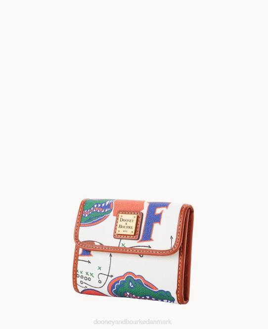 Dooney & Bourke collegiate university of florida flap kreditkort tegnebog JV0J4626 tilbehør universitetet i florida