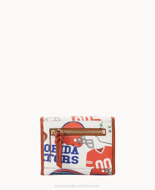 Dooney & Bourke collegiate university of florida flap kreditkort tegnebog JV0J4626 tilbehør universitetet i florida