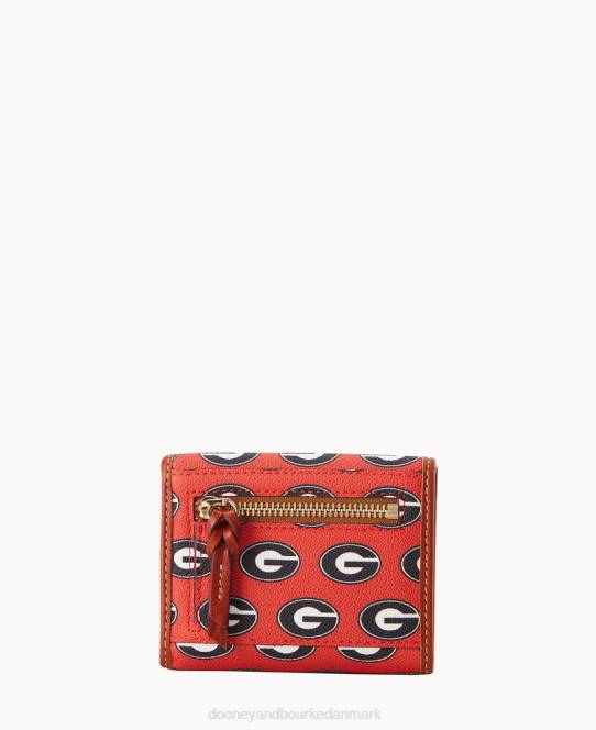 Dooney & Bourke collegiate university of georgia flap kreditkort tegnebog JV0J4612 tilbehør u af georgien