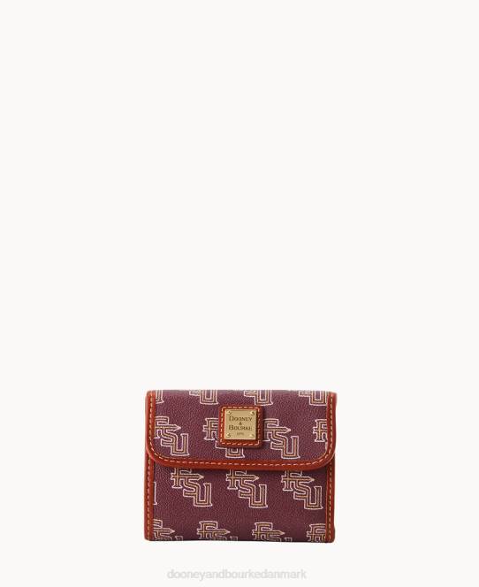 Dooney & Bourke kollegial flap kreditkort pung JV0J4642 tilbehør florida stat