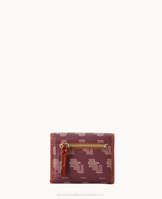 Dooney & Bourke kollegial flap kreditkort pung JV0J4642 tilbehør florida stat