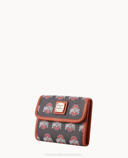 Dooney & Bourke kollegial flap kreditkort pung JV0J4750 tilbehør ohio stat