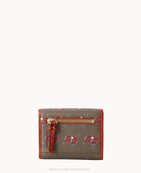 Dooney & Bourke nfl flap kreditkort pung JV0J4584 tilbehør buccaneers