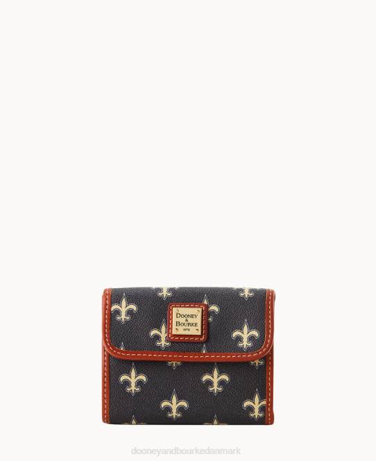 Dooney & Bourke nfl flap kreditkort pung JV0J4743 tilbehør helgener