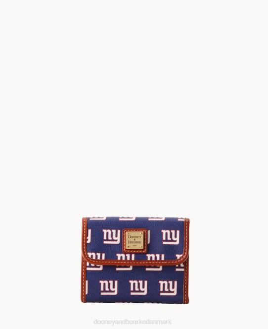 Dooney & Bourke nfl ny flap kreditkort pung JV0J4588 tilbehør kæmper