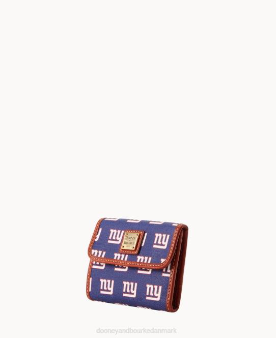 Dooney & Bourke nfl ny flap kreditkort pung JV0J4588 tilbehør kæmper