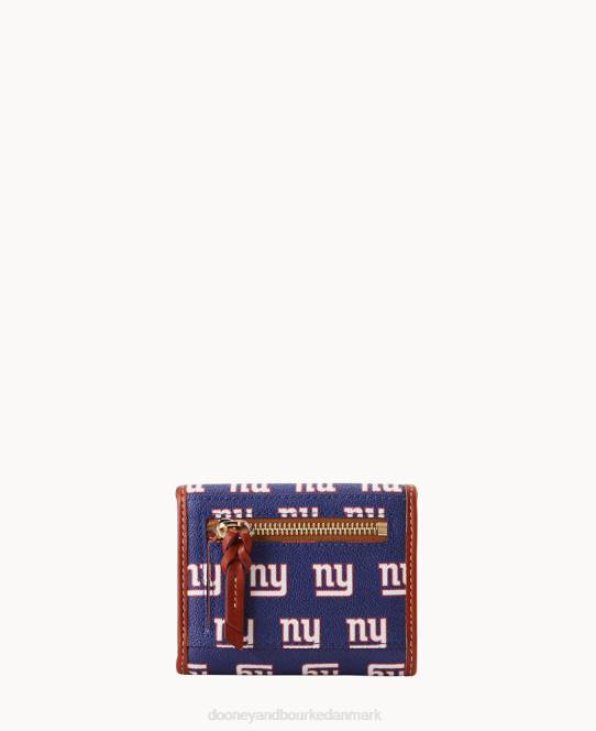 Dooney & Bourke nfl ny flap kreditkort pung JV0J4588 tilbehør kæmper
