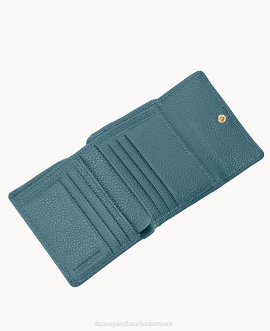 Dooney & Bourke småsten med lille flap kreditkort pung JV0J4102 tilbehør krikand