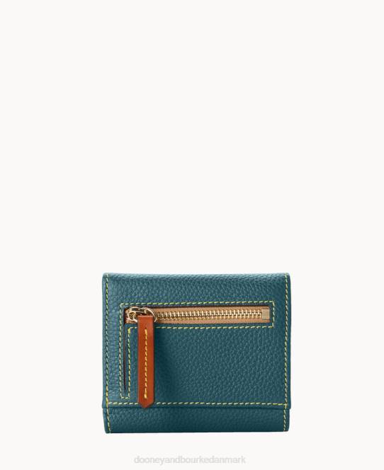 Dooney & Bourke småsten med lille flap kreditkort pung JV0J4102 tilbehør krikand