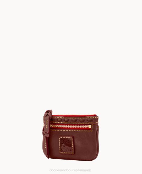 Dooney & Bourke florentinsk lille møntkasse JV0J4733 tilbehør kastanje