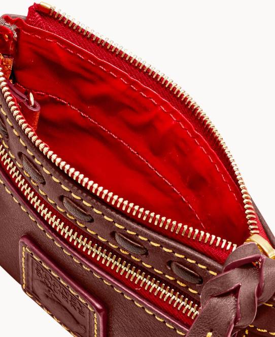 Dooney & Bourke florentinsk lille møntkasse JV0J4733 tilbehør kastanje