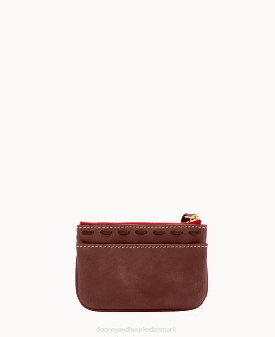 Dooney & Bourke florentinsk lille møntkasse JV0J4733 tilbehør kastanje