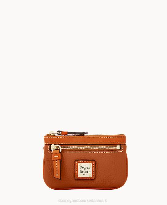 Dooney & Bourke småstens mønthylster JV0J4660 tilbehør karamel