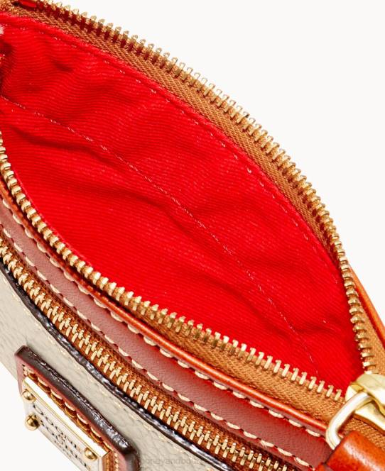 Dooney & Bourke småstens mønthylster JV0J4666 tilbehør knogle